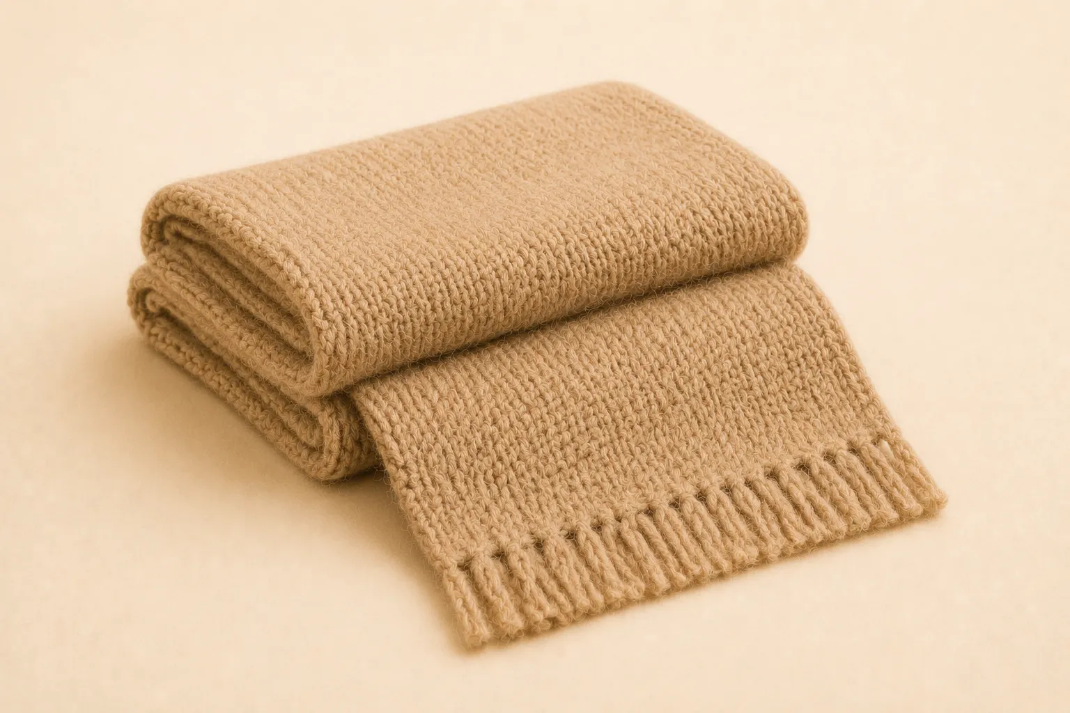 Finished textile made from alpaca fiber
